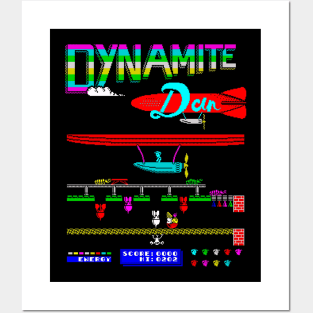 Mod.2 Arcade Dynamite Dan Video Game Posters and Art